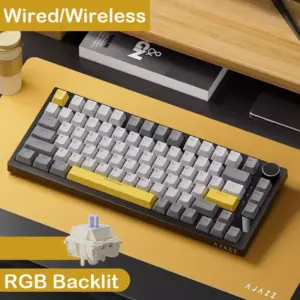 AJAZZ AK820 Pro Wired&wireless Mechanical Gaming Keyboard Tri Mode RGB