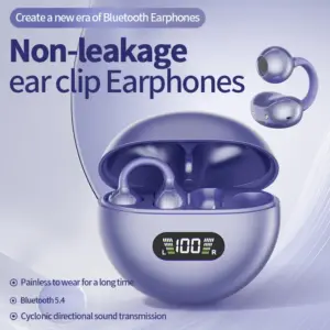 Sport Earclip Wireless Headphone Bluetooth Earphone Audífonos
