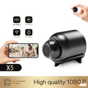 Mini 1080P HD Camera WIFI Wireless Night Vision Motion Detection Video