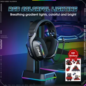 Onikuma GT808 2.4ghz Wireless Gaming Headset Noise Cancelling Earphone