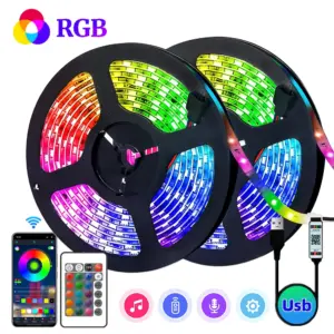 LED Strip Lights RGB 3535 ,5V 1M 30m,16 Million Colors, RGB , Strip