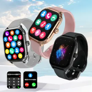 Laxasfit H9 And H6 Smartwatch Dial To Answer Calls Calorie Tracking