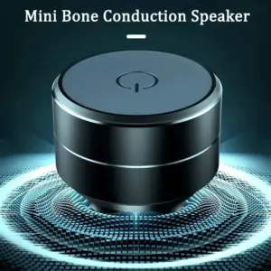 Mini Bone Conduction Speaker Vibration Stereo Audio Digital TWS