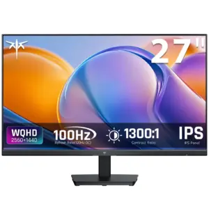 KTC 27 Inch QHD 2560 * 1440 100HZ Computer Monitor IPS Panel, Anti Blue