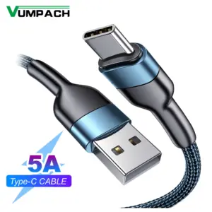 Fast USB C Cable C Type C Cable Fast Charging Data Cord Charger S21