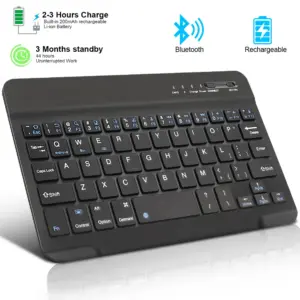Bluetooth Wireless Keyboard Mini For Laptop Tablet Phone Ipad