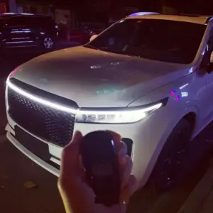 LED Car Hood Light Strip Constant Through Type Auto Modified Front