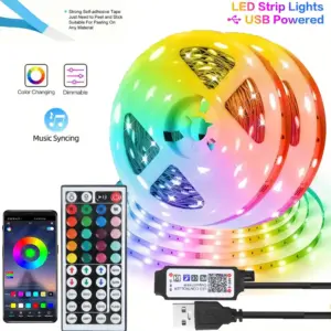 RGB LED Strip Lights 5M 10M 20M 30M Room Light With APP Control
