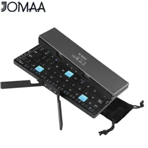 Foldable Bluetooth Keyboard with Magnetic Stand Aluminum Alloy