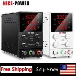 DC Laboratory DC Power Supply Adjustable 30V 10A 60V 5A 120V 3A Digit
