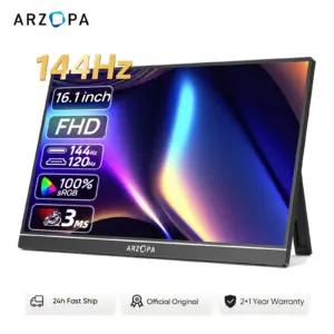 Arzopa 16.1-Inch 144Hz Portable Gaming Monitor