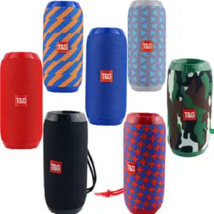 TG117 Outdoor Bluetooth Speaker Portable Wireless Speaker Column Dual
