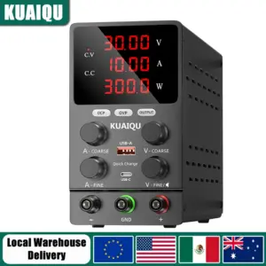 Kuaiqu OCP OVP DC Power Supply 30V 10A 60V 120V Adjustable Source