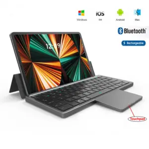 Bluetooth Keyboard with Touchpad for Windows Android IOS