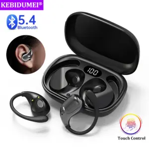 Bluetooth 5.4 Ear Hook Headphones TWS Wireless Earphones Hifi Stereo