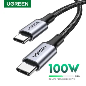 UGREEN 100W USB Type C To C Cable For Macbook IPHONE17 16 Ipad Samsung