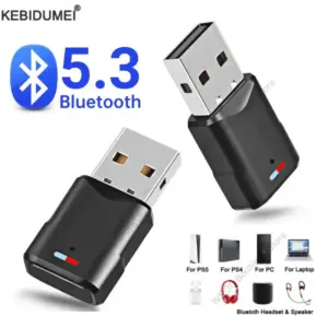 Wireless Game Audio Headphone Adapter Receiver For PS5 PS4 Game Console