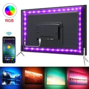 LED Lights For TV RGB Strip Light Bluetooth Control 5V USB Tape