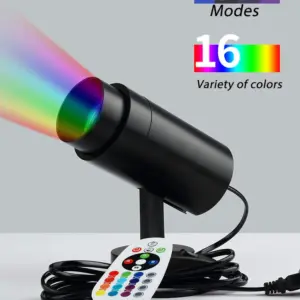 Stage LED Spotlight RGB Lamp Remote Control Adjustable Atmosphere