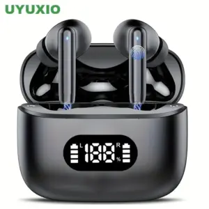 Uyuxio Wireless Earphone 40DB Noise Cancelling Bluetooth 5.3 Headphone