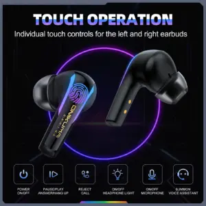 Onikuma T27 Dual Mode Cool RGB Gaming Headphones With High Definition