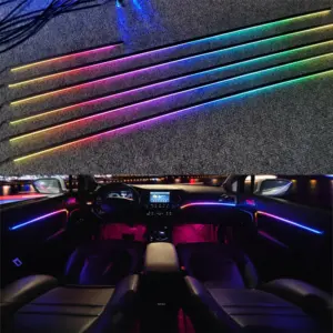 Symphony Car LED Ambient Light 64 RGB Color Car Interior Acrylic Light