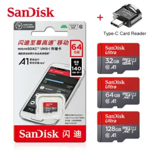 Sandisk A1 Memory Card 256GB 128GB 100MB / S 64GB 32GB Micro Sd Card
