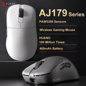 AJAZZ AJ179 PRO PAW3395 Wireless Gaming Mouse With RGB Charging Base