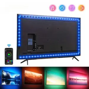 LED Strip Lights,bluetooth APP Control 5050 RGB Lights,5v USB Strip