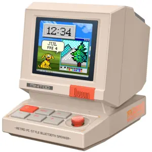Divoom MiniToo Retro Bluetooth Speaker Portable Pixel Display