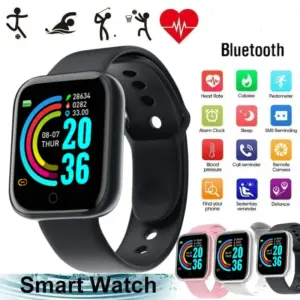 Smart Watch For Men Women Wristwatch Bluetooth Connect Phone Music
