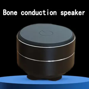 Bone Conduction Wireless Speaker Sucker Mount, TWS Hi Fi Sound Enhanced