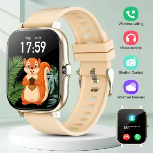 Smart Watch Bluetooth Call Smartwatch Touch Dial Music Fitness Tracker