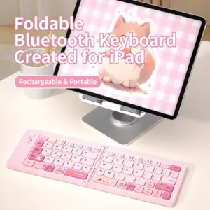 MOFII Cute Foldable Keyboard ABS Light Weight Portable Bluetooth Mini