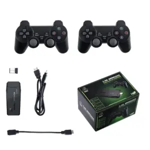 M8 Game Console Built In 20000 + 64GB Two Person Wireless Controller