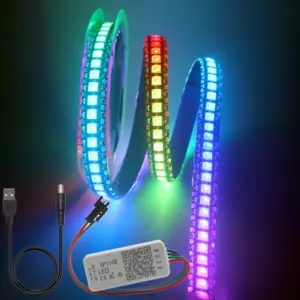 Ws2812b LED Strip With Sp110e USB Bluetooth Controller WS2812 30 / 60 /