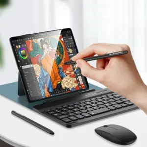 Suitable Z Fold 7 6 5 4 Bluetooth Keyboard Ultra Thin Bracket Plain