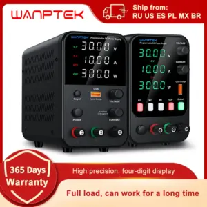 Wanptek Laboratory Power Supply 30V 5A 30V 10A 60V 5A 120V 3A