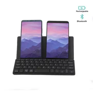 Mini Foldable Bluetooth Keyboard Ipad,portable Ultra Slim Travel With