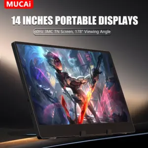 MUCAI N140 S36 Portable Display 14 Inch 60HZ Resolution 1366*768 TN