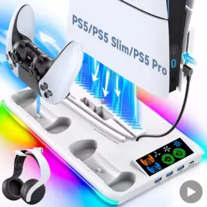 Game Stand For Sony PS5 Console Playstation Play Stations PS 5 Slim Pro
